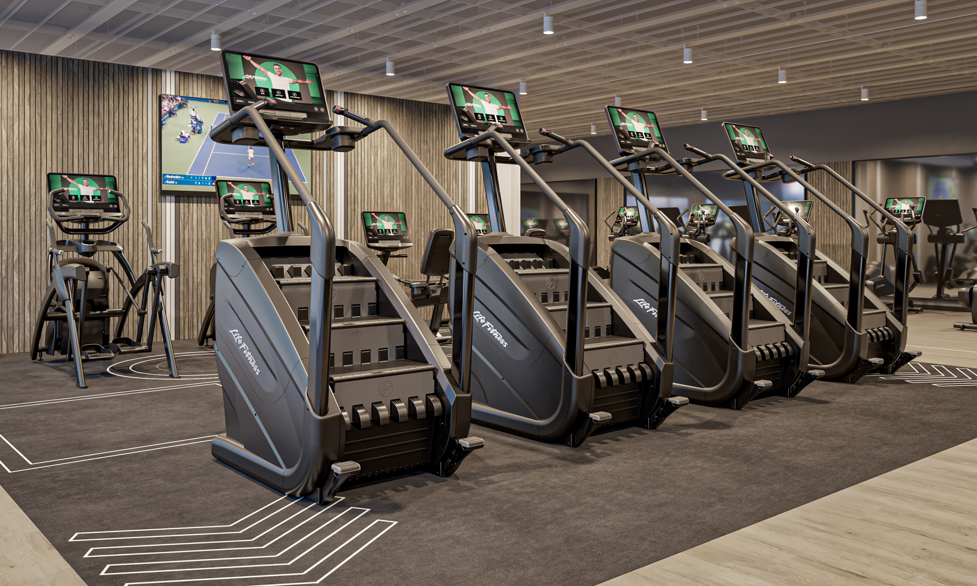 Stair Climber Stepper Machines Life Fitness